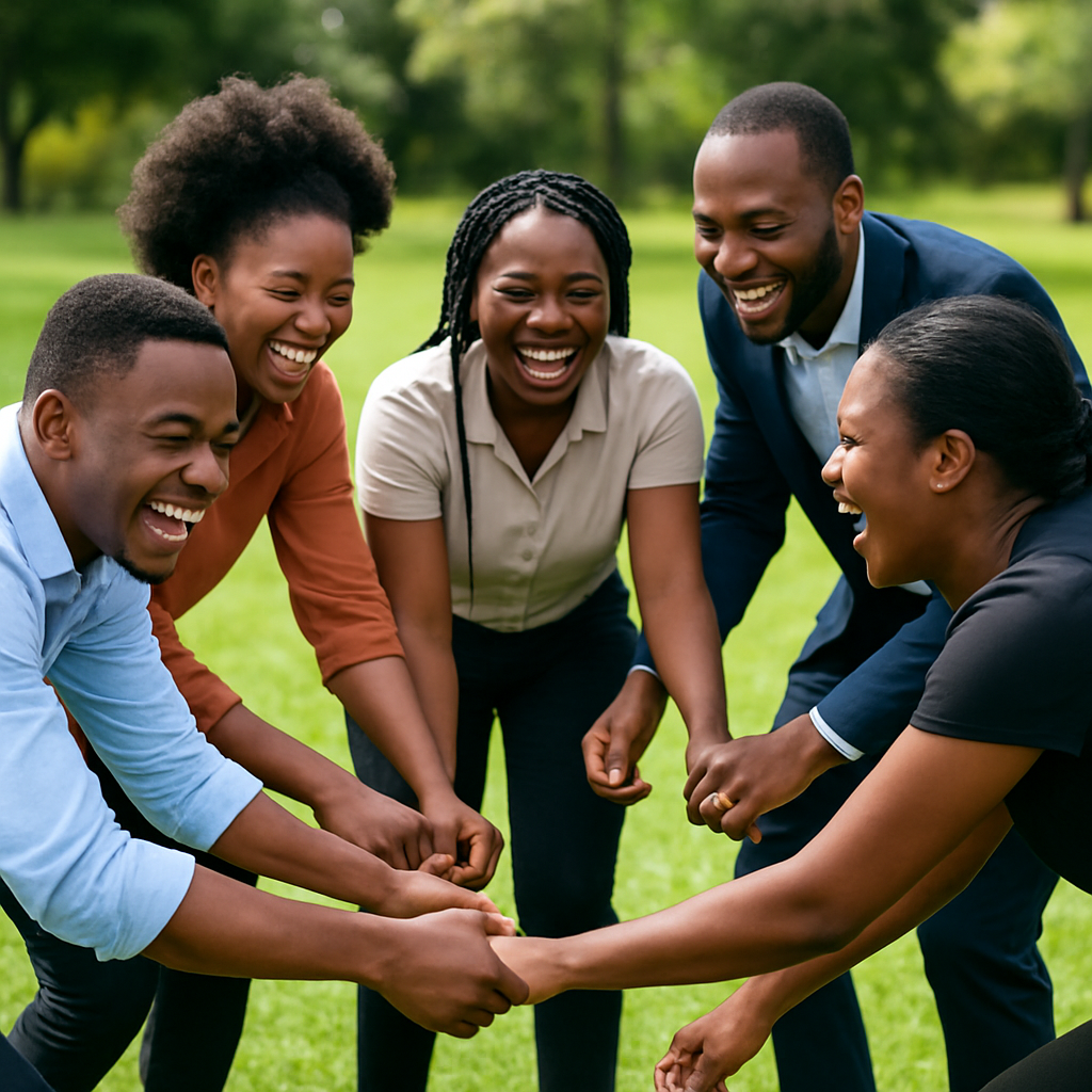 Team building and employee wellness program.